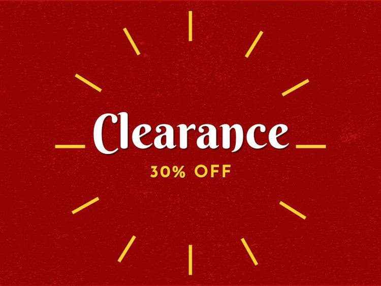 Clearance 30% Off