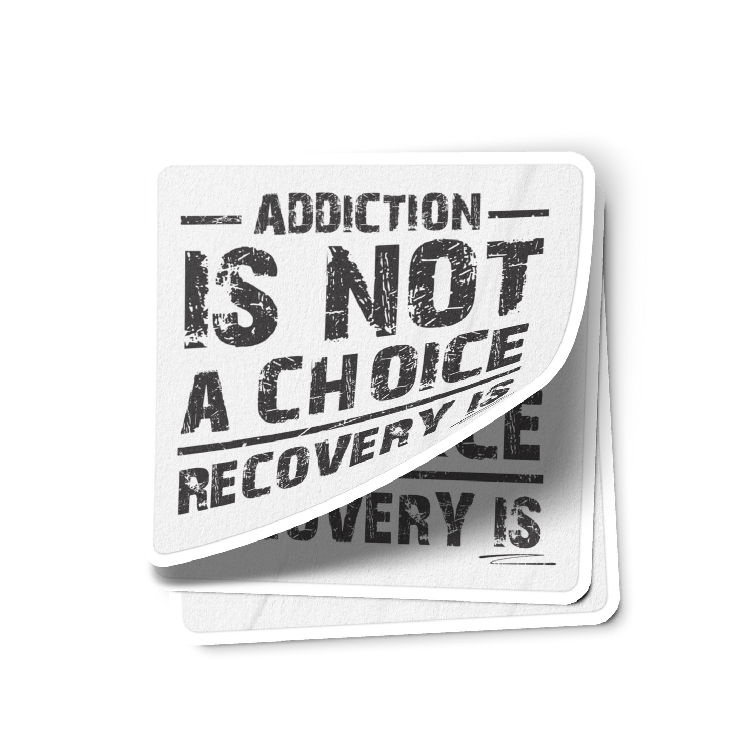 Addiction Is Not A Choice Recovery Is Merch