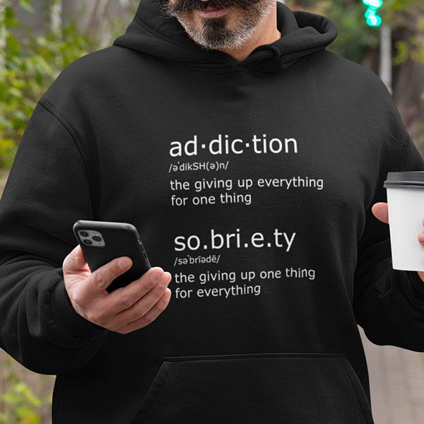 Ad.dic.tion & So.bri.e.ty Apparel