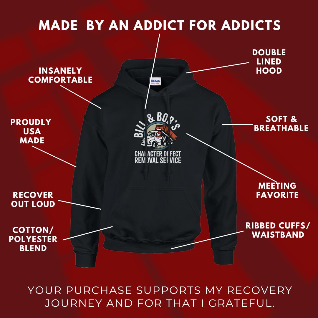 Bill & Bob's Character Defect Removal Service Hoodie