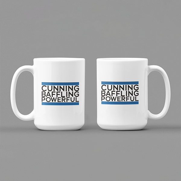 Cunning Baffling Powerful Merch