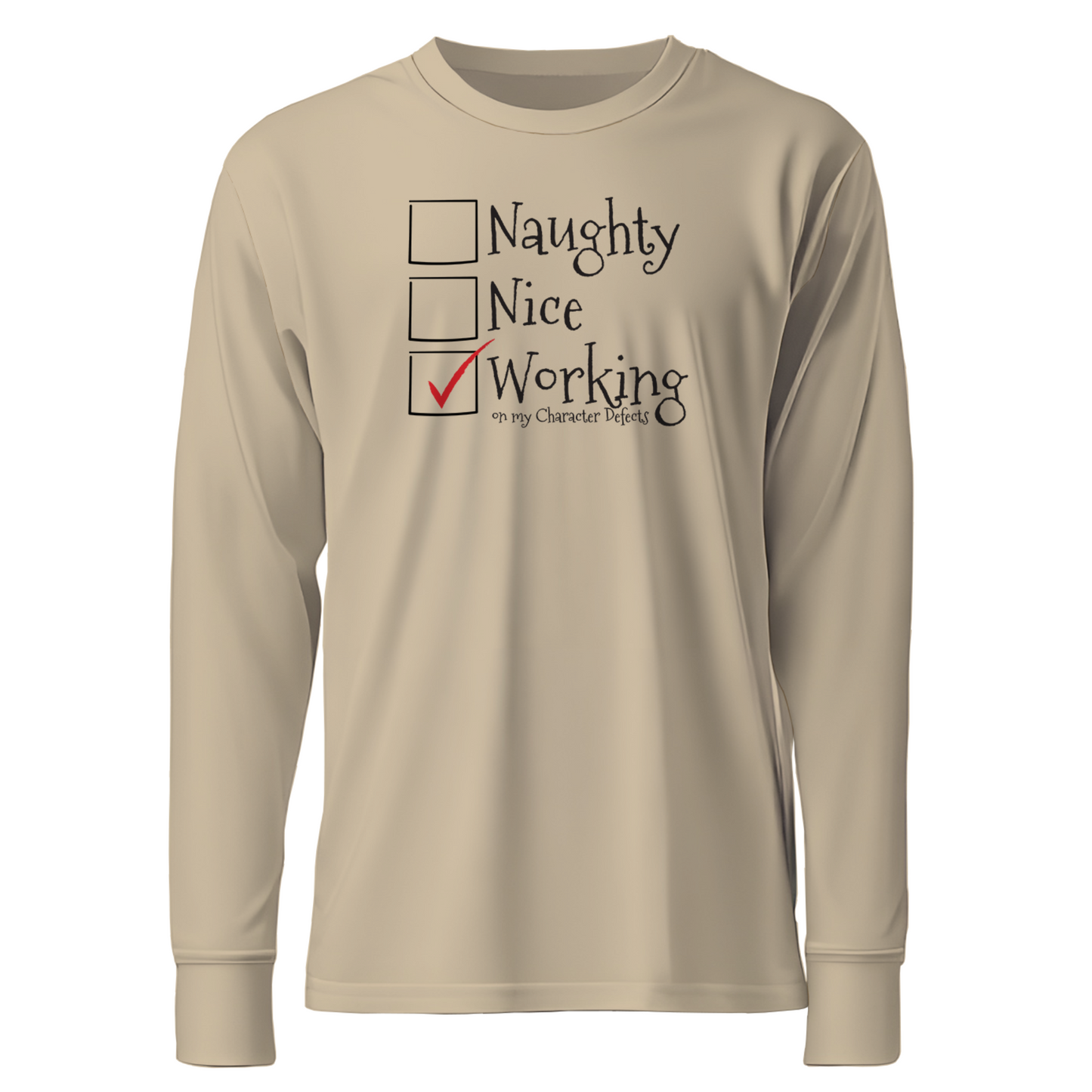 Naughty Nice Working On My Character Defects