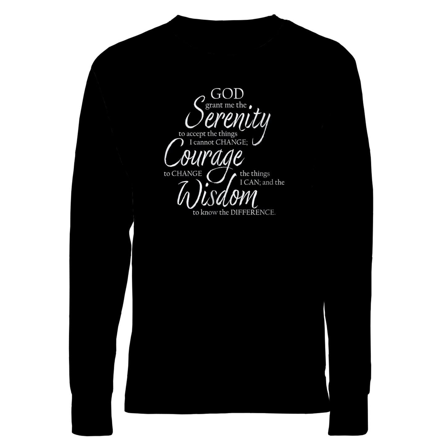 Serenity Prayer v3 Apparel