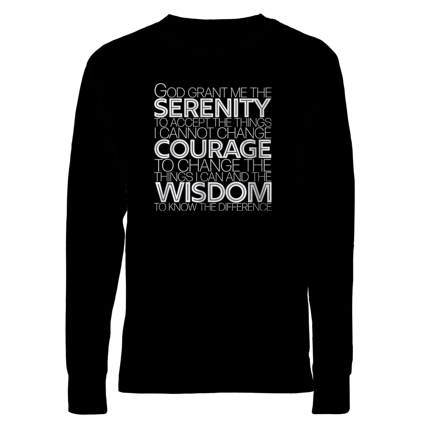 Serenity Prayer Apparel