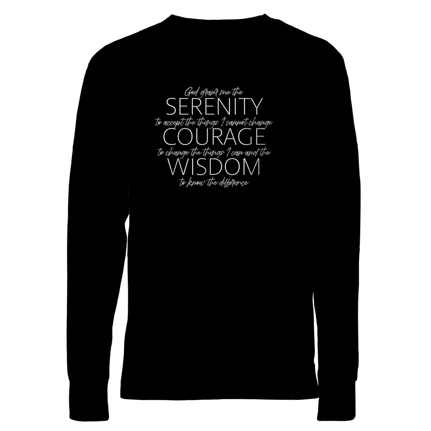 Serenity Prayer v2 Apparel