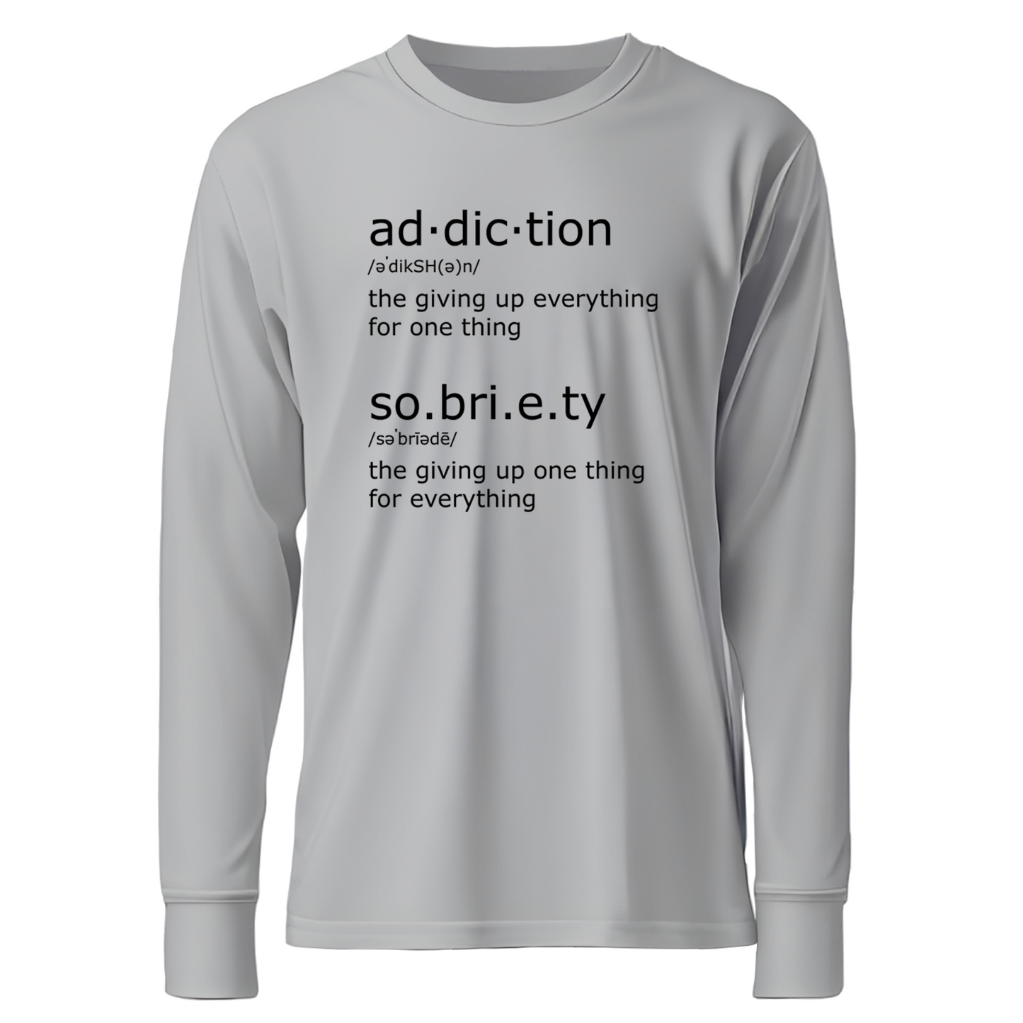 Ad.dic.tion & So.bri.e.ty Apparel