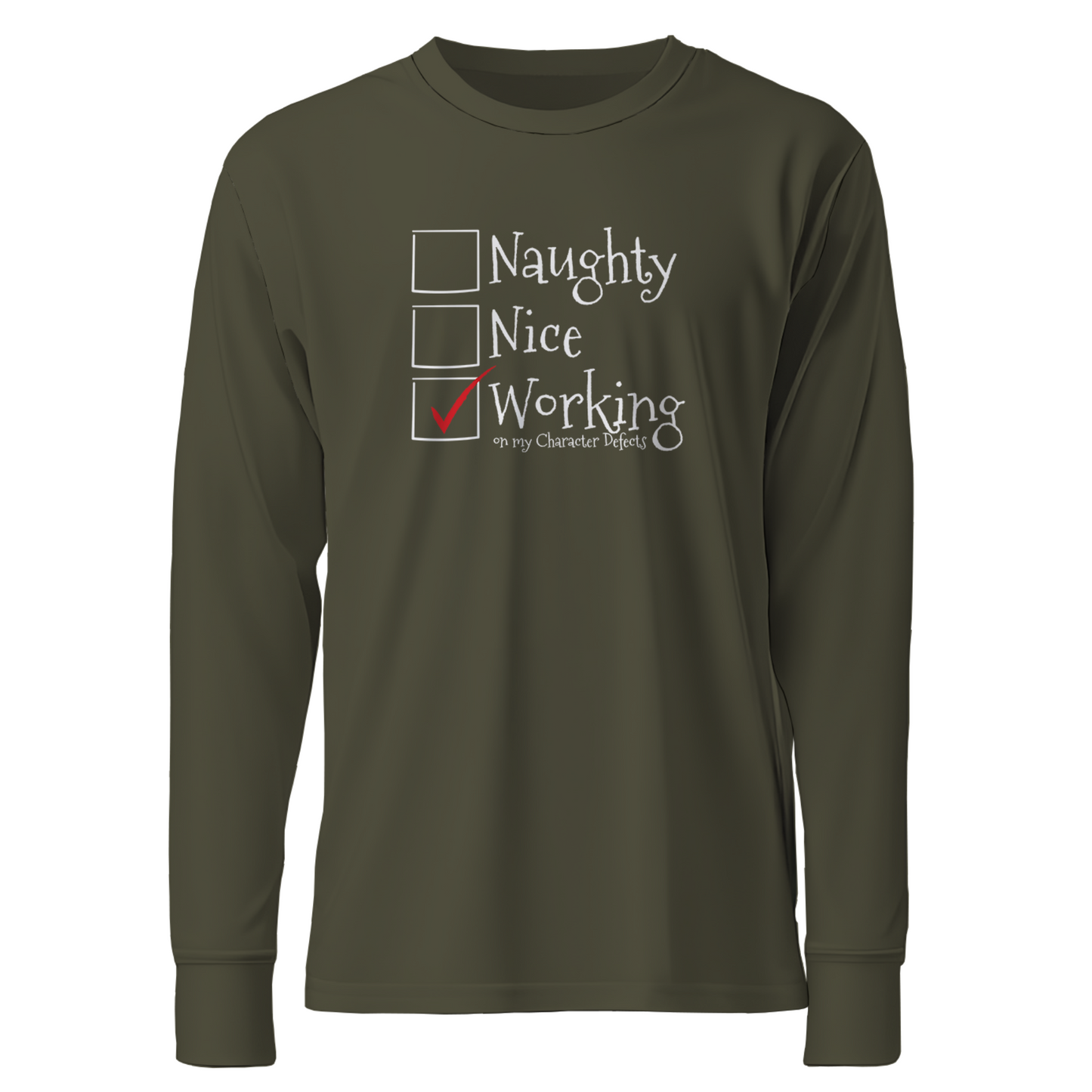 Naughty Nice Working On My Character Defects