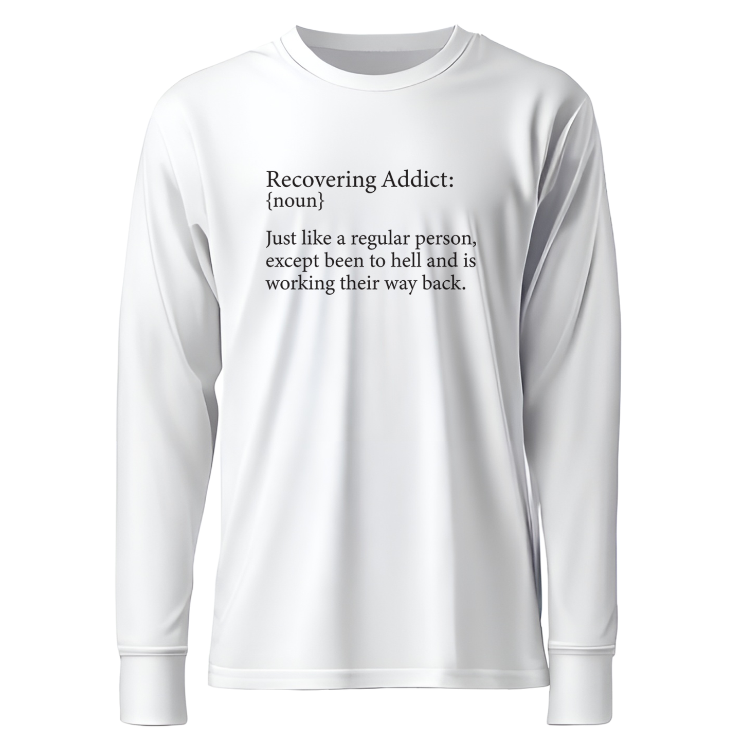 Recovering Addict {Noun} Apparel