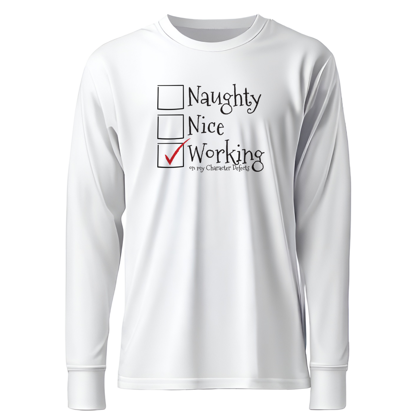 Naughty Nice Working On My Character Defects