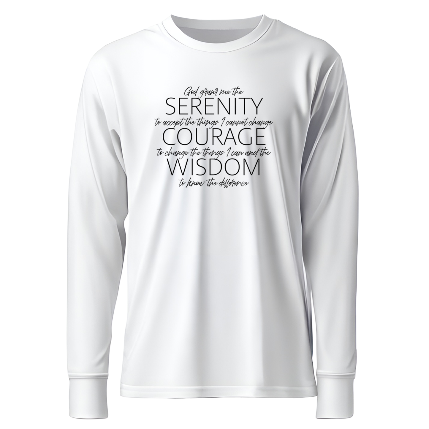 Serenity Prayer v2 Apparel