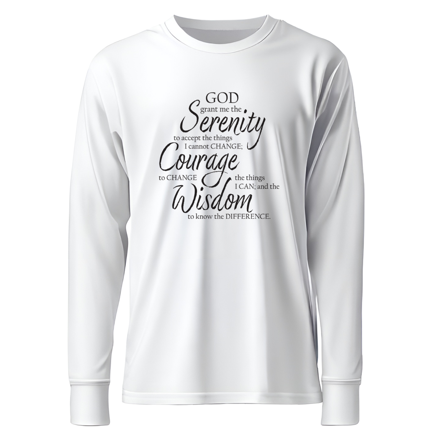 Serenity Prayer v3 Apparel
