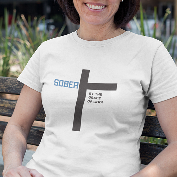 Sober By The Grace Of God Apparel