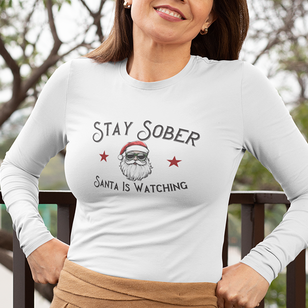 Stay Sober Santa Is Watching