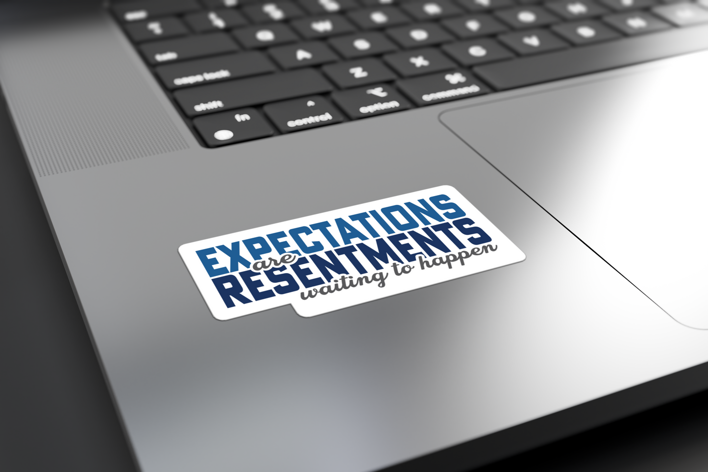 Expectations Are Resentments Waiting To Happen - Sticker
