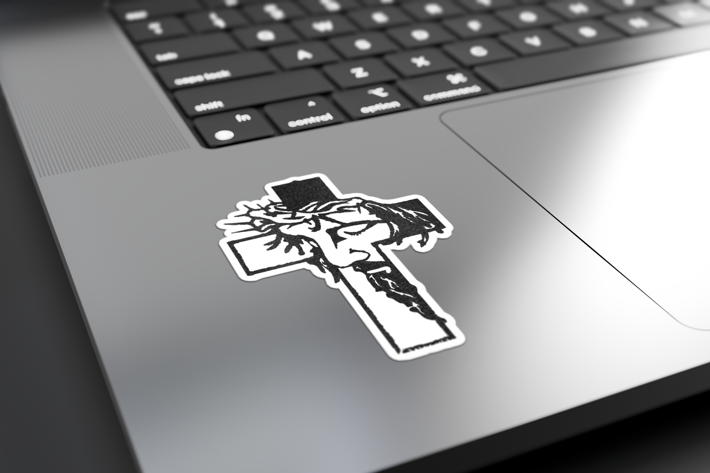 Jesus Inside Cross - Sticker