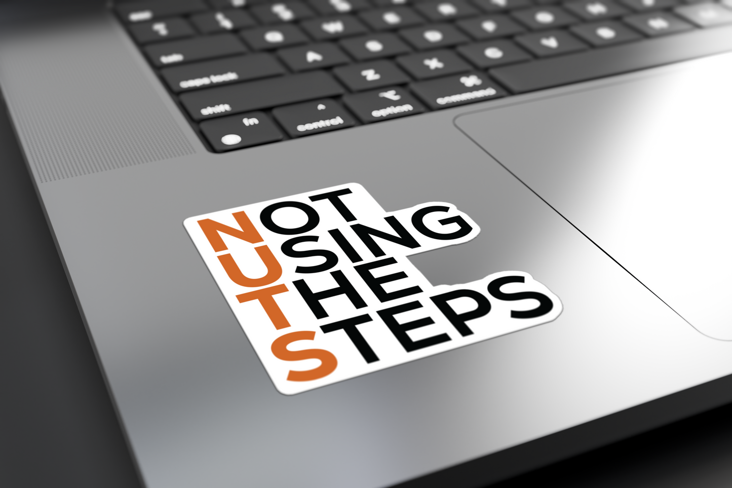 NUTS Not Using The Steps - Sticker