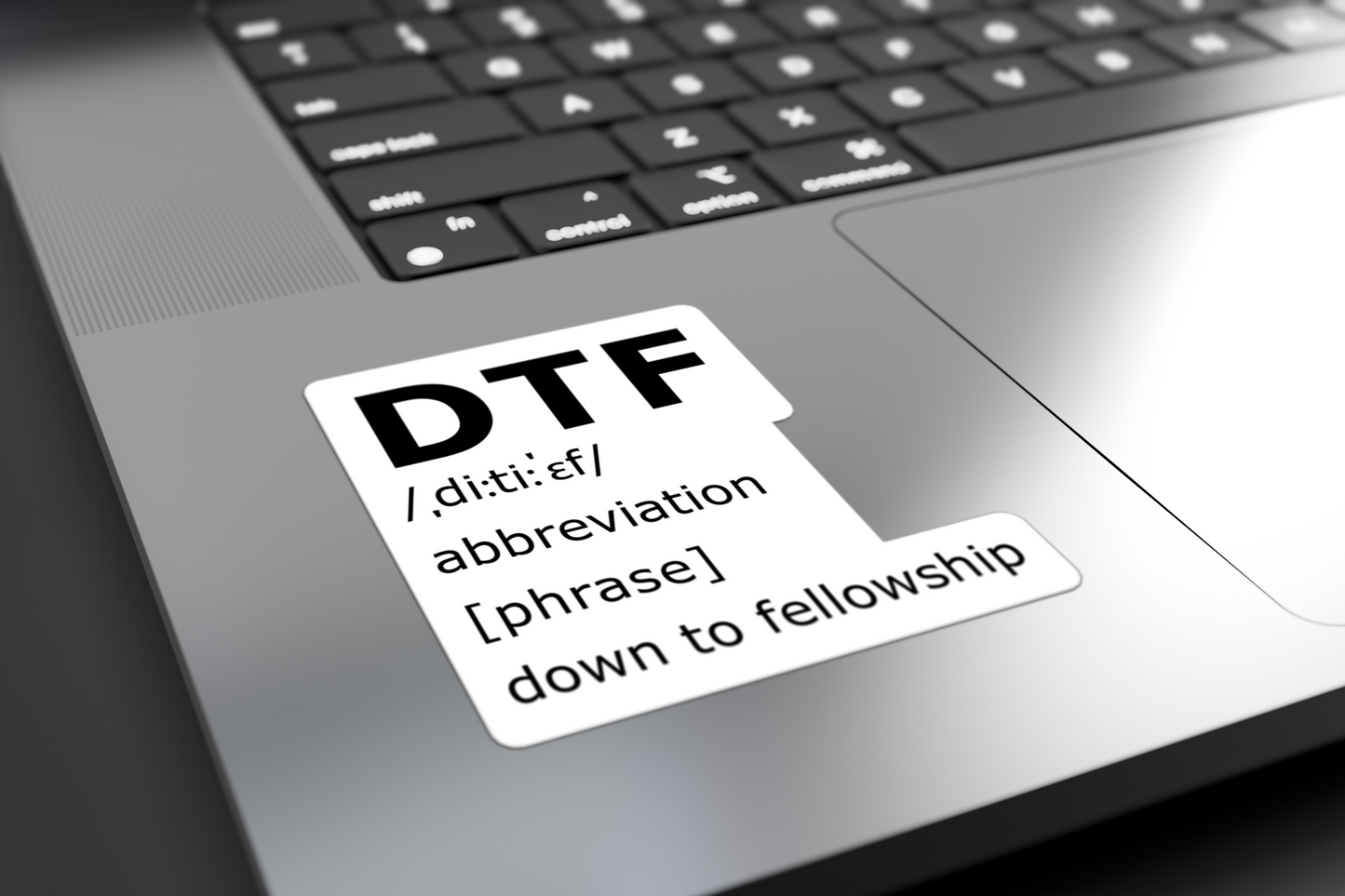 DTF Down To Fellowship - Sticker