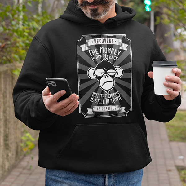 The Monkey Is Off My Back....But The Circus Is Still In Town Apparel