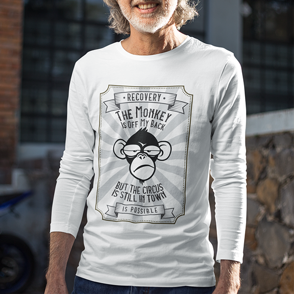 The Monkey Is Off My Back....But The Circus Is Still In Town Apparel