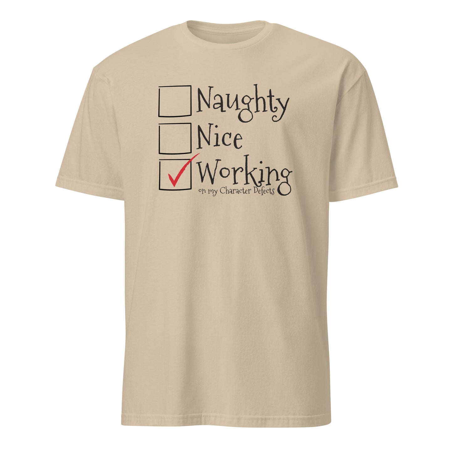 Naughty Nice Working On My Character Defects