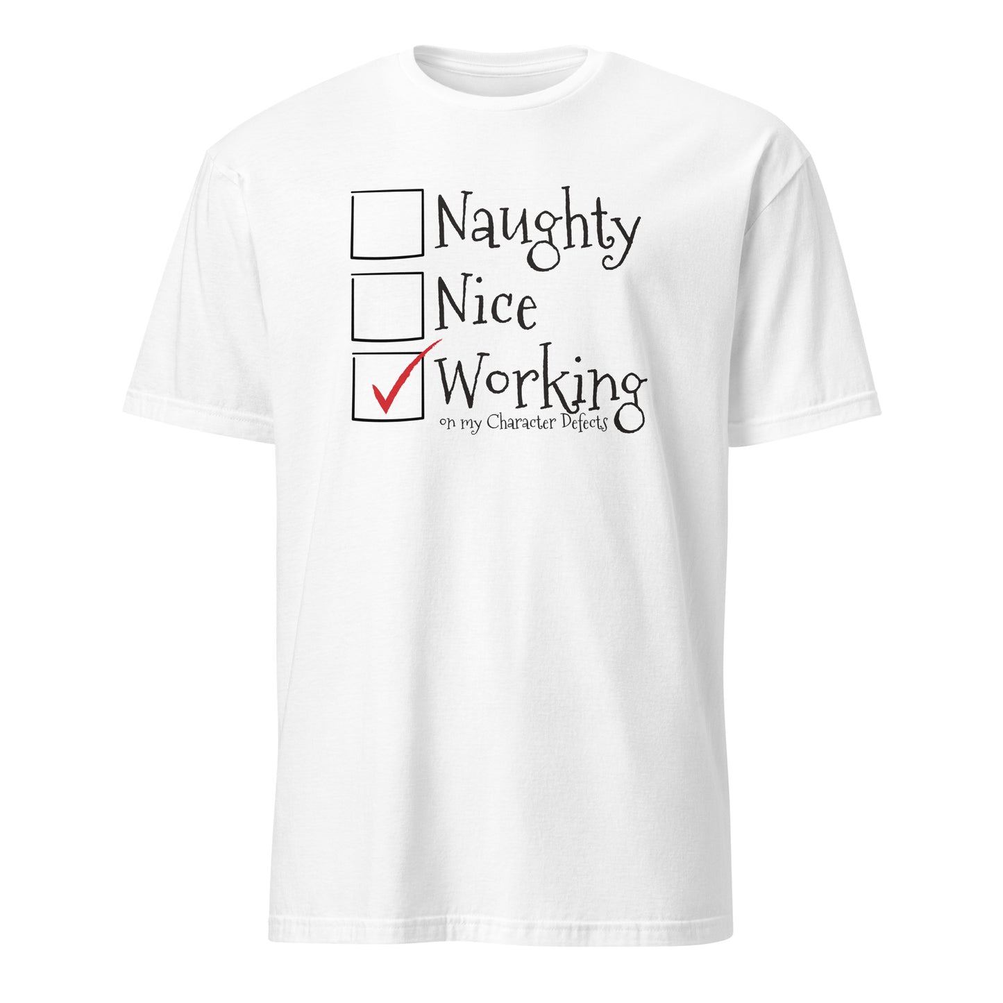 Naughty Nice Working On My Character Defects