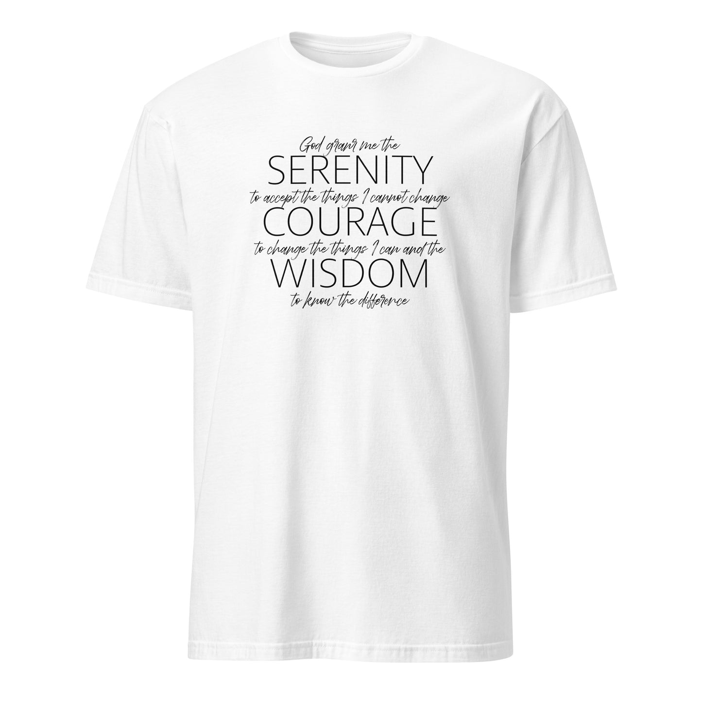 Serenity Prayer v2 Apparel
