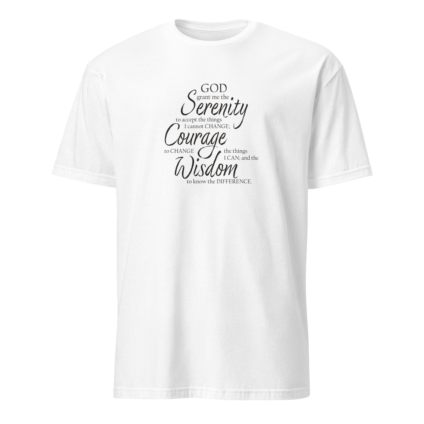 Serenity Prayer v3 Apparel