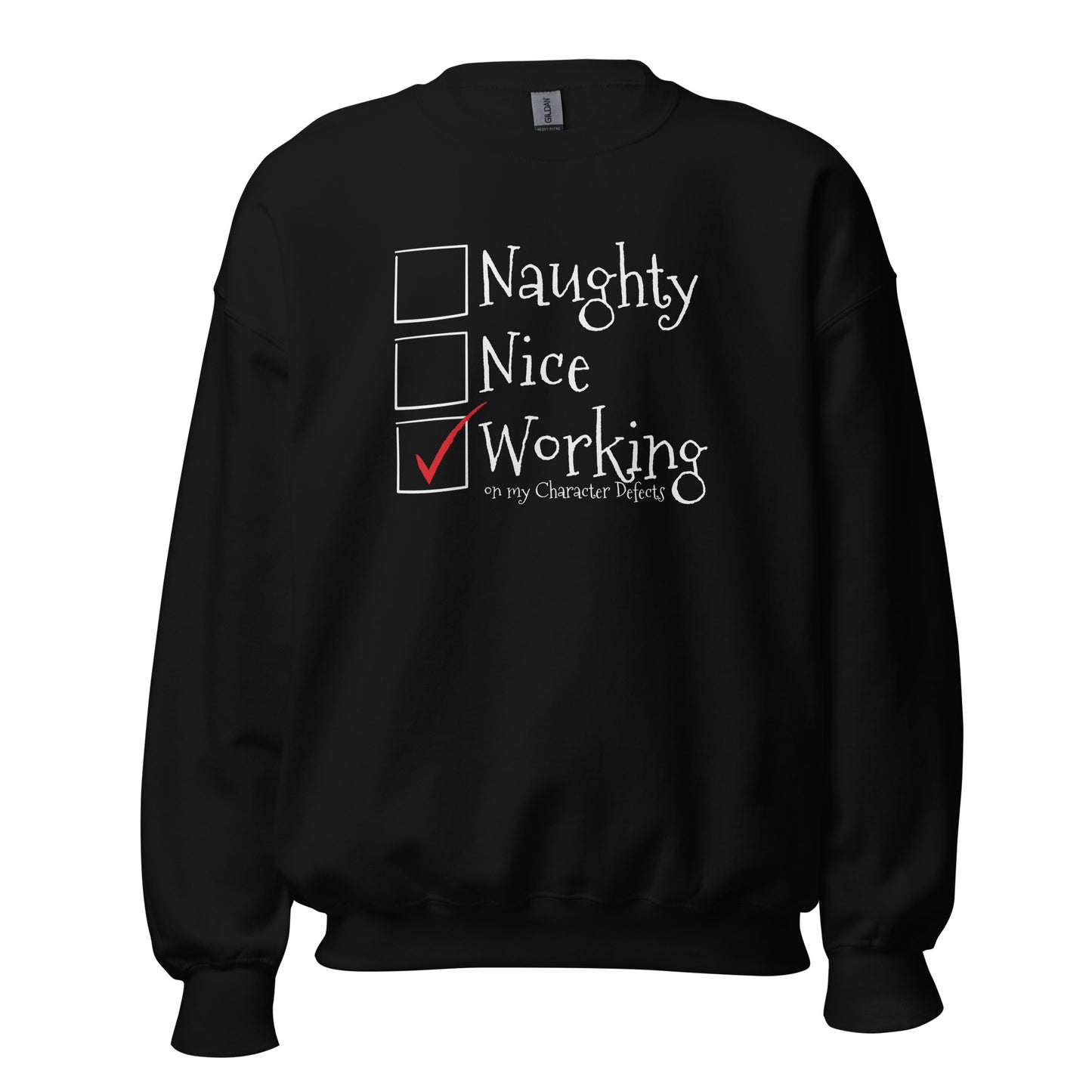 Naughty Nice Working On My Character Defects