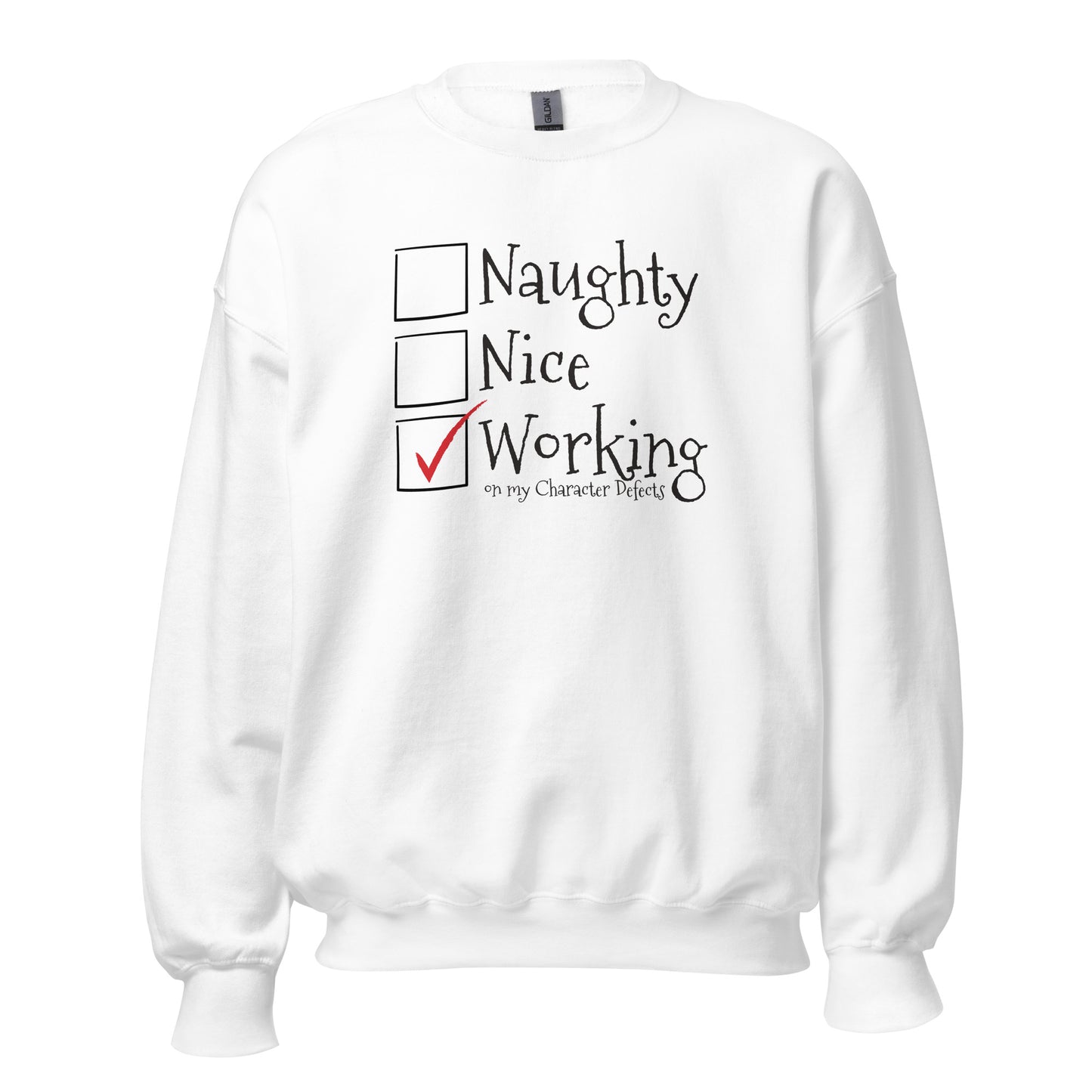 Naughty Nice Working On My Character Defects