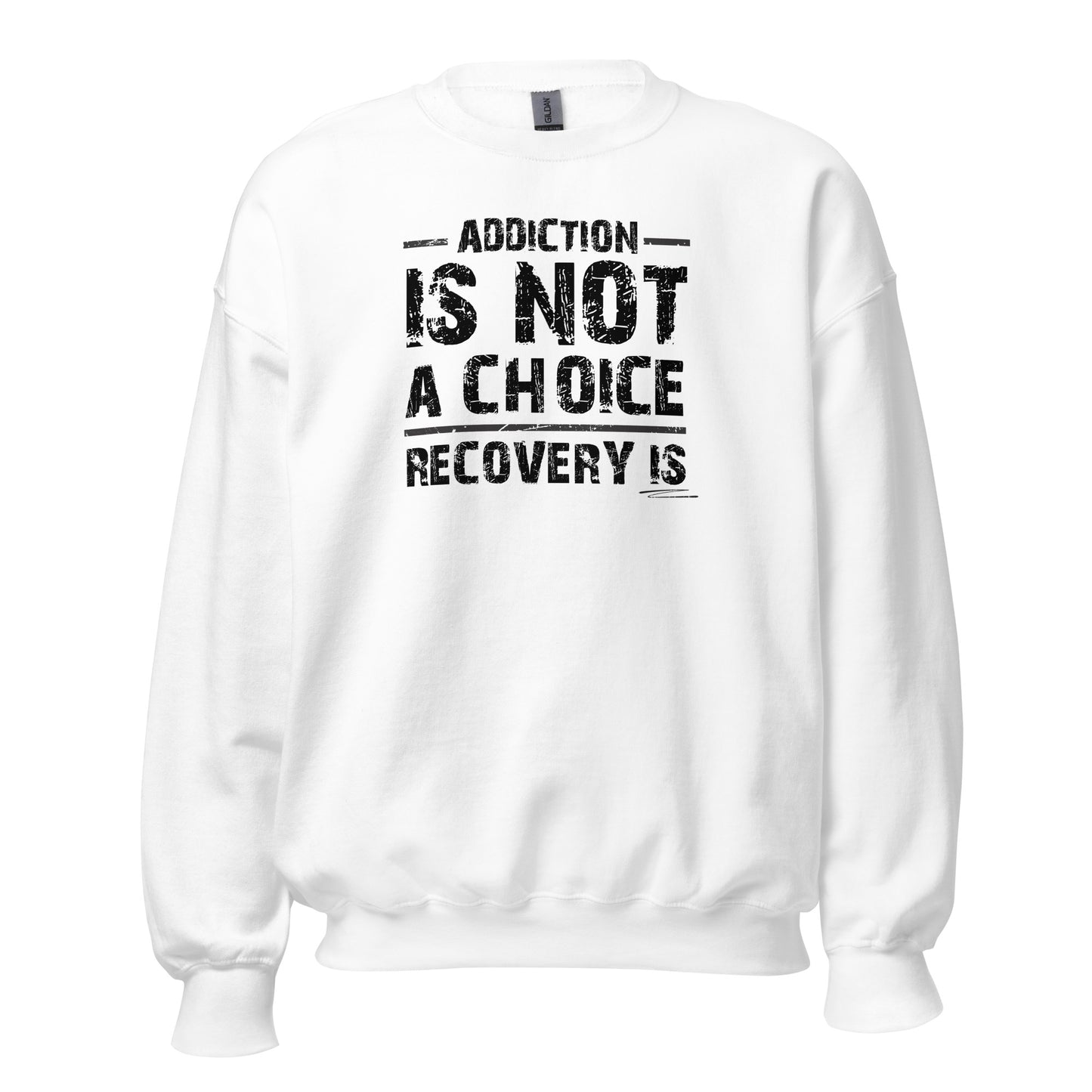 Addiction Is Not A Choice Recovery Is Apparel