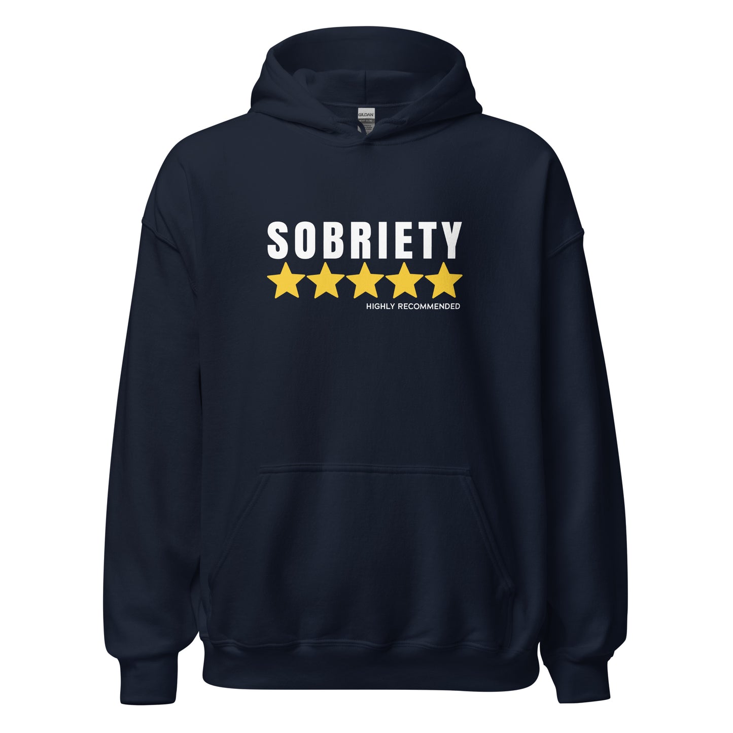 Sobriety 5 Stars Highly Recommended Apparel