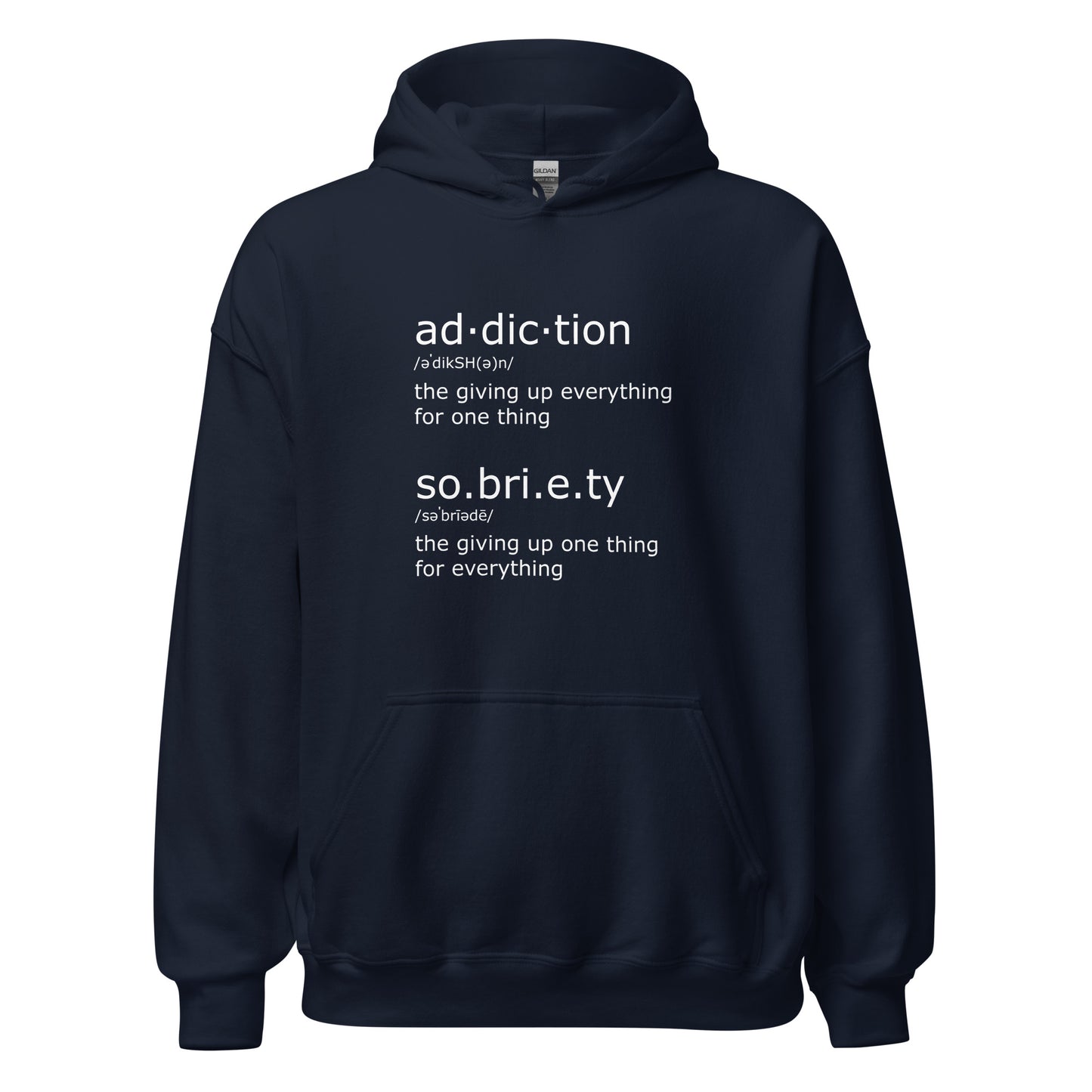 Ad.dic.tion & So.bri.e.ty Apparel