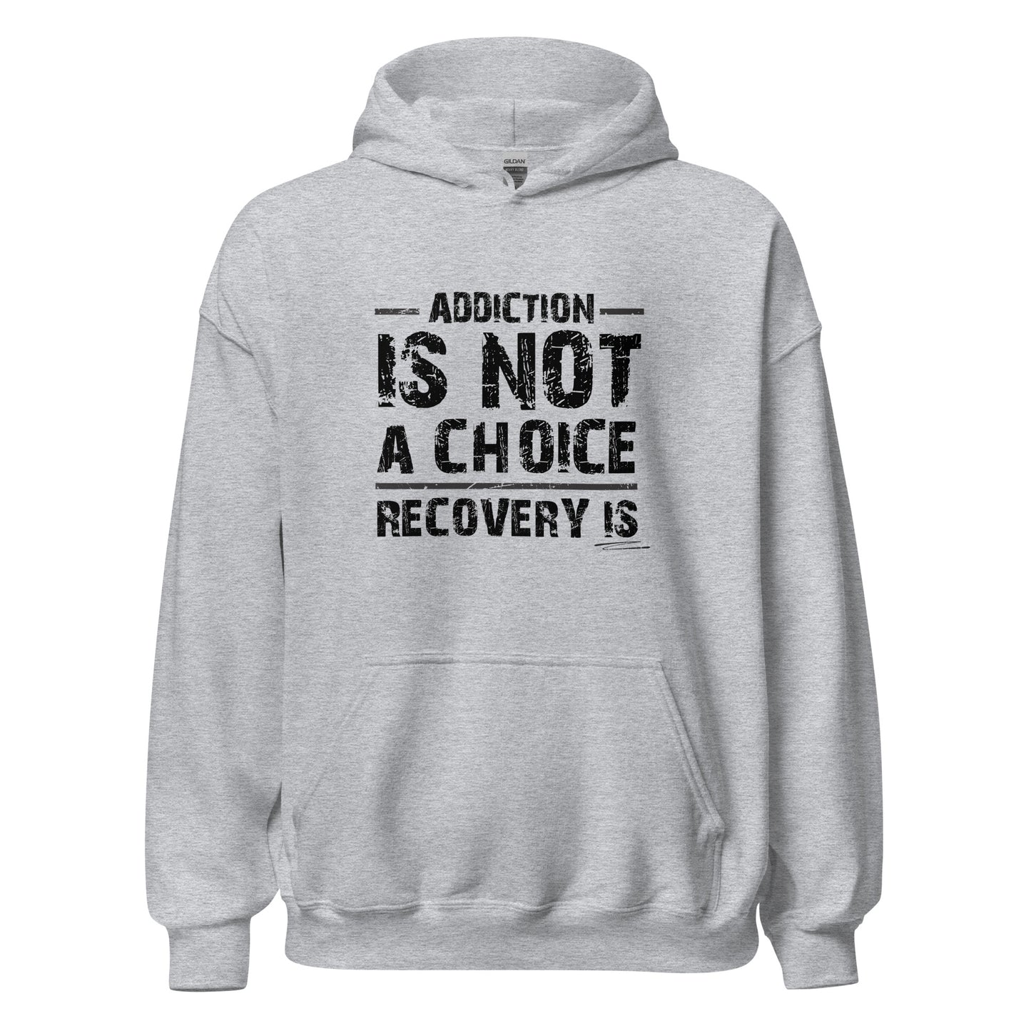 Addiction Is Not A Choice Recovery Is Apparel