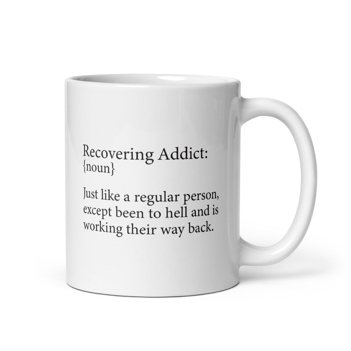 Recovering Addict {Noun} Merch
