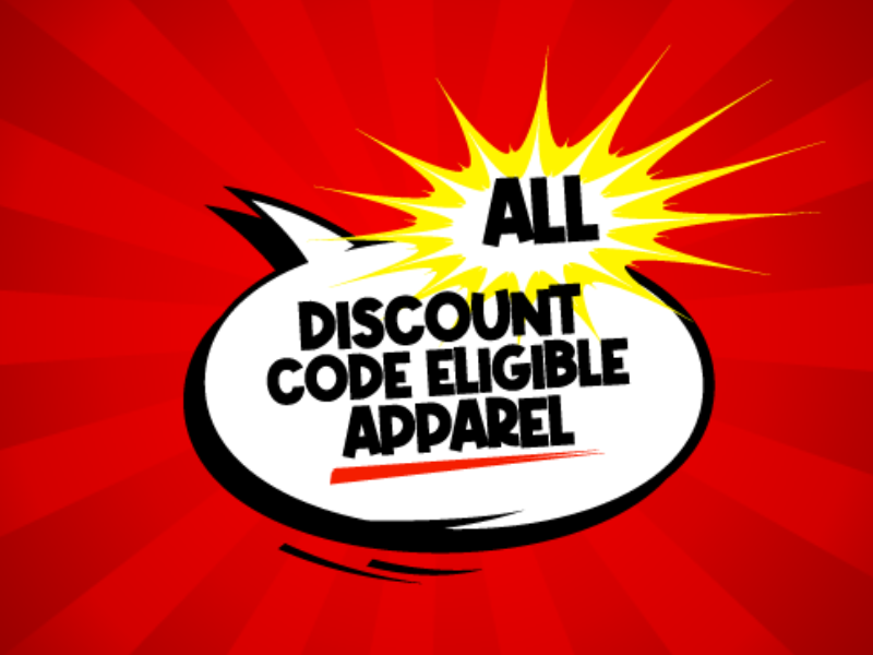 Discount Code Eligible Apparel