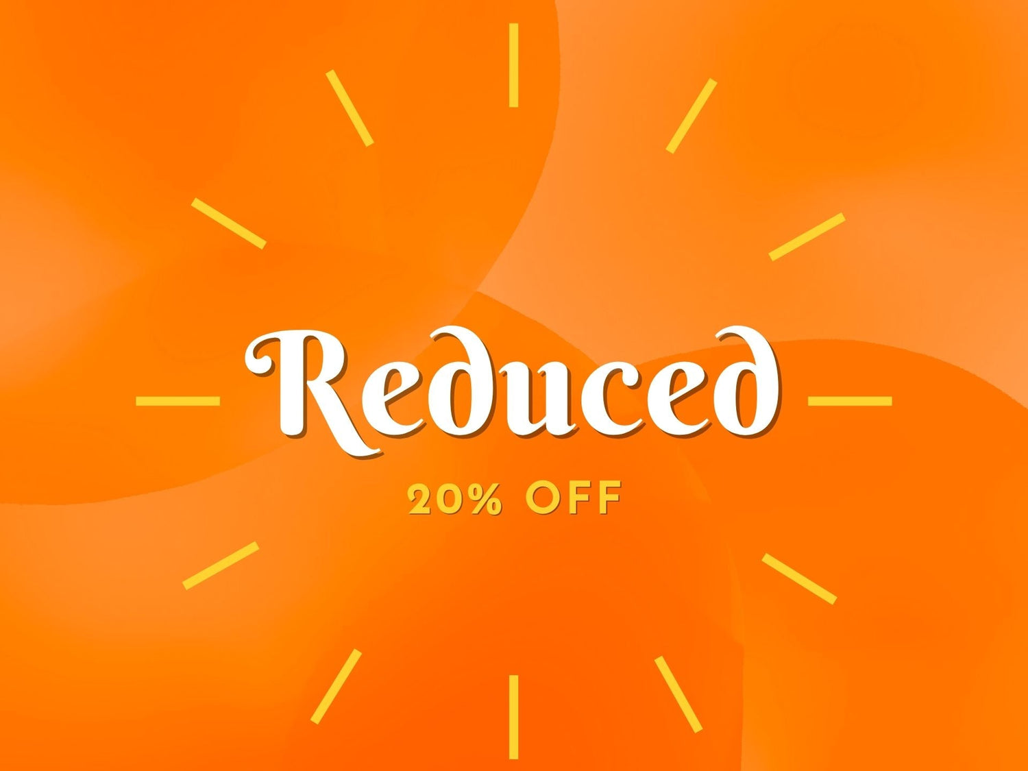 Reduced 20% Off