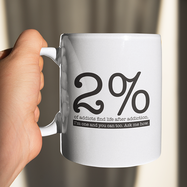 2% I'm One And You Can Too. Ask Me How Merch