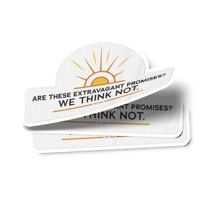 Are these Extravagant Promises? We Think Not. Merch