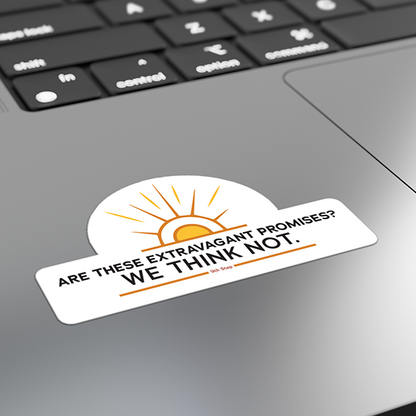 Are these Extravagant Promises? We Think Not. Merch