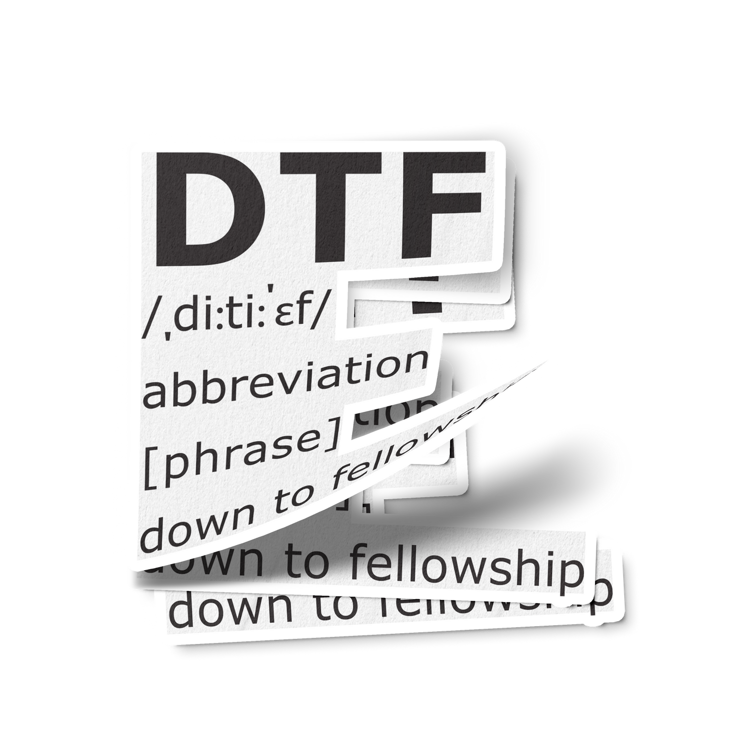DTF Down To Fellowship Merch