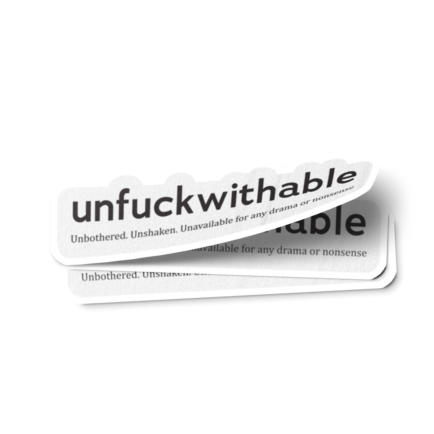unfuckwithable Merch