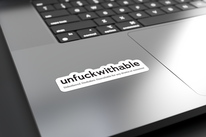 unfuckwithable Merch