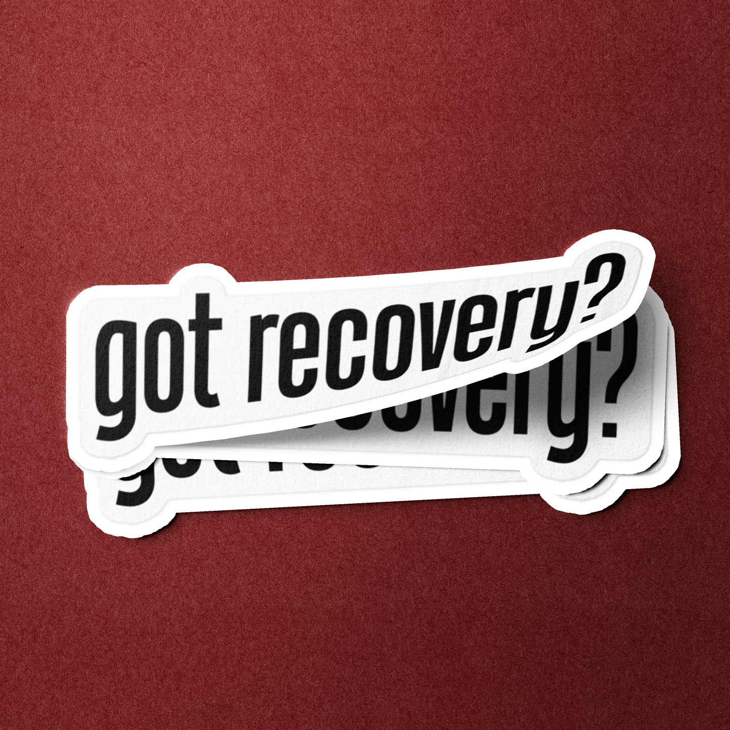 got recovery? Merch