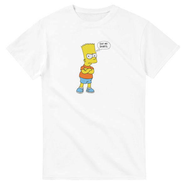 Bart Simpson Eat My Shorts Distressed