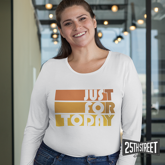 Just For Today (TRY) Retro Long-sleeve
