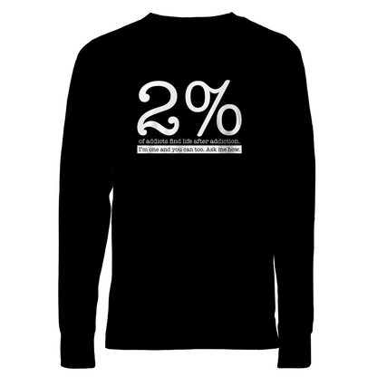 2% Of Addicts Find Life After Addiction. I'm One And You Can Too. Ask Me How Apparel