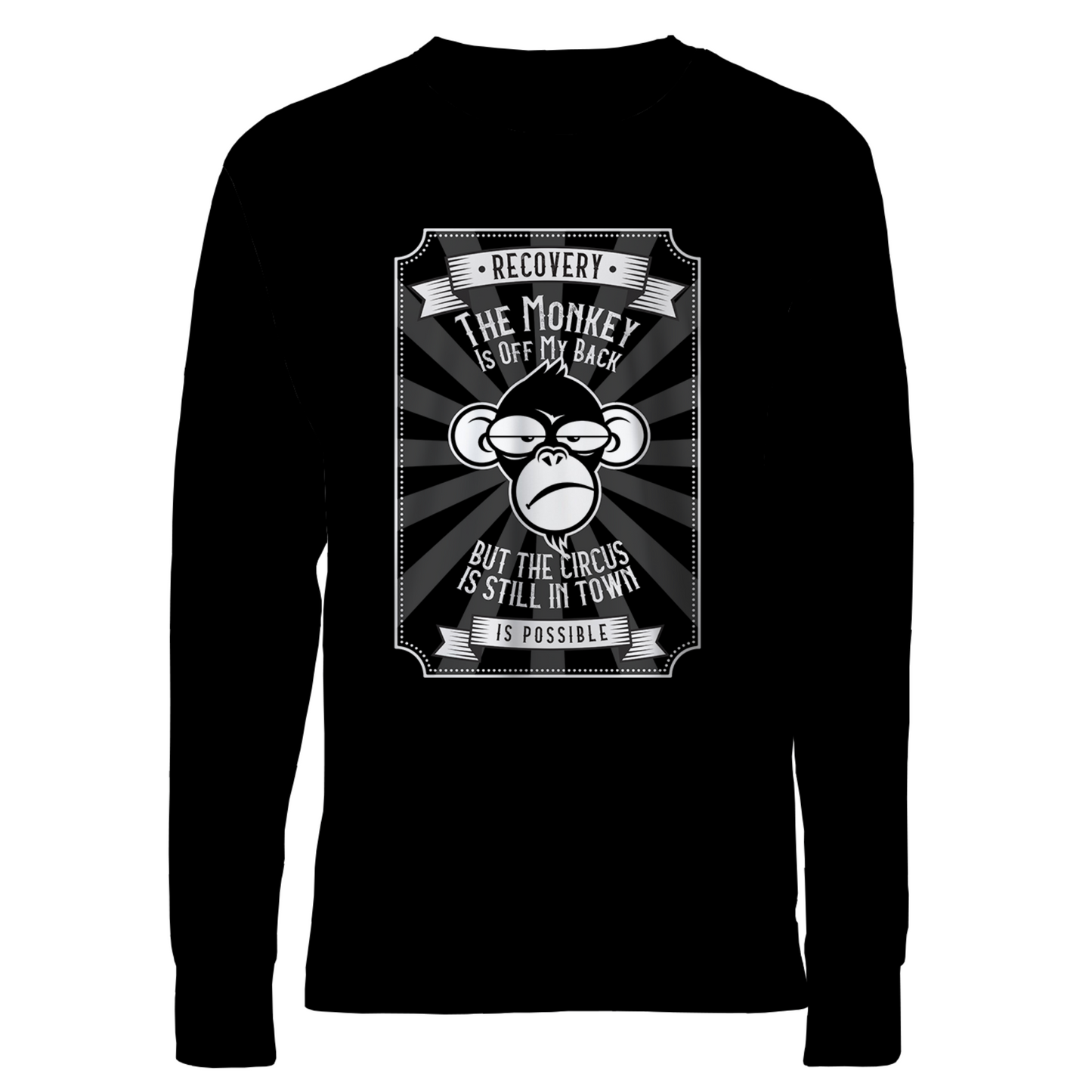 The Monkey Is Off My Back....But The Circus Is Still In Town Apparel