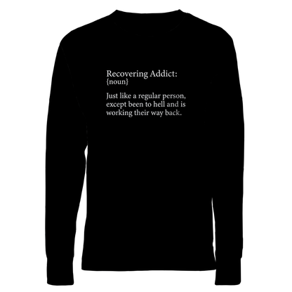 Recovering Addict {Noun} Apparel