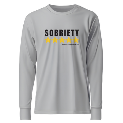 Sobriety 5 Stars Highly Recommended Apparel