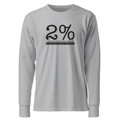 2% Of Addicts Find Life After Addiction. I'm One And You Can Too. Ask Me How Apparel